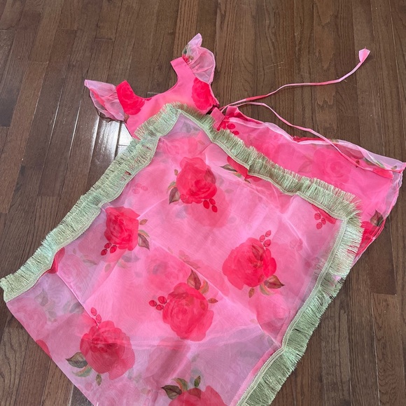 NWT Toddler Matching Lehenga and Choli Dress Set - Picture 6 of 9